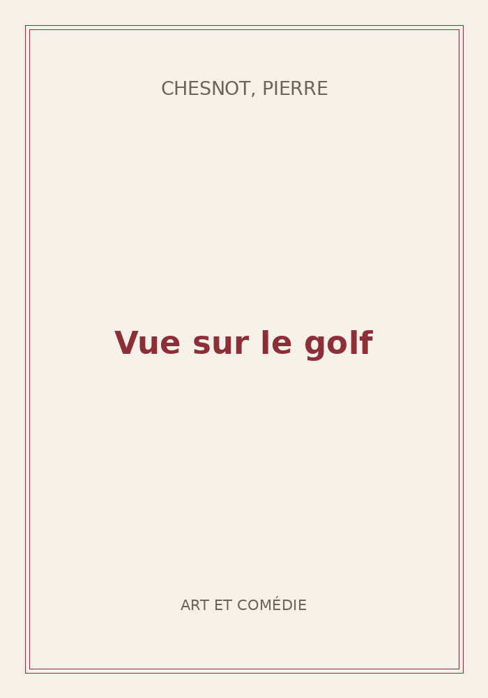 Couverture de « Vue sur le golf »