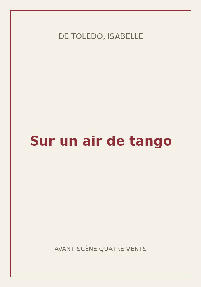 Couverture de « Sur un air de tango »