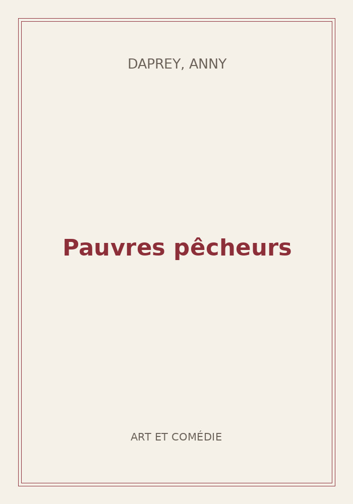 Couverture de « Pauvres pêcheurs »
