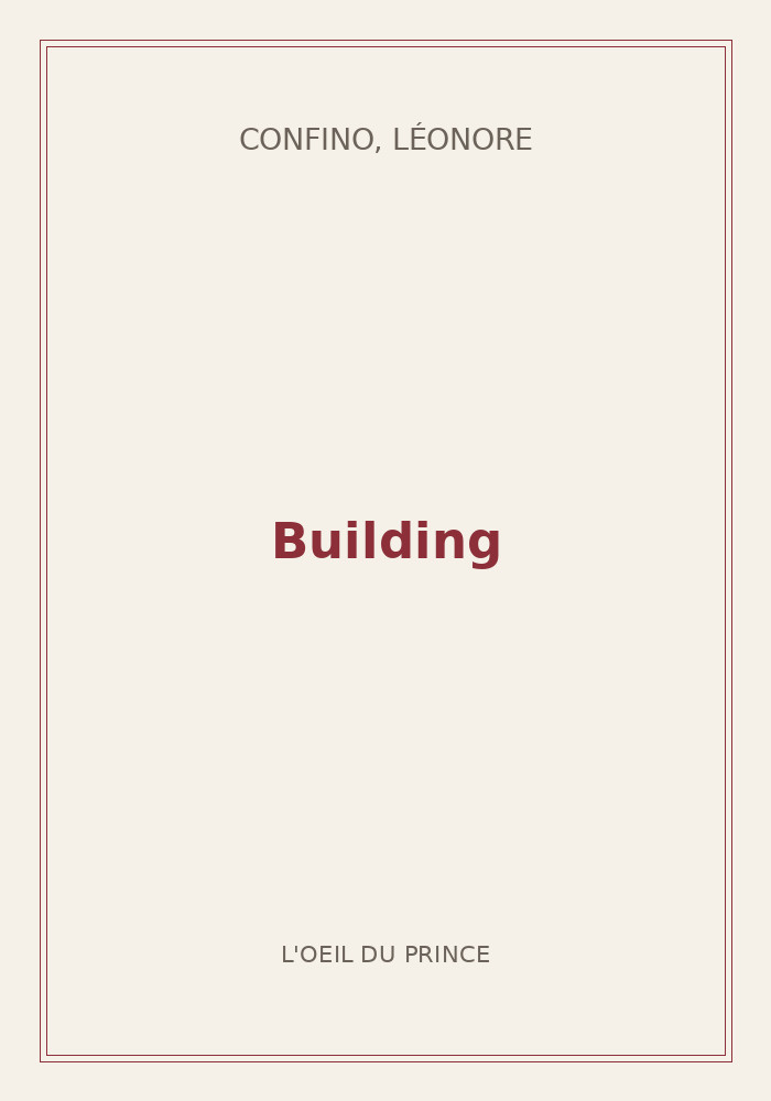 Couverture de « Building »