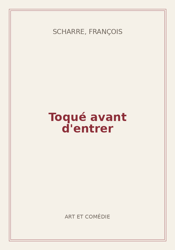 Couverture de « Toqué avant d'entrer »