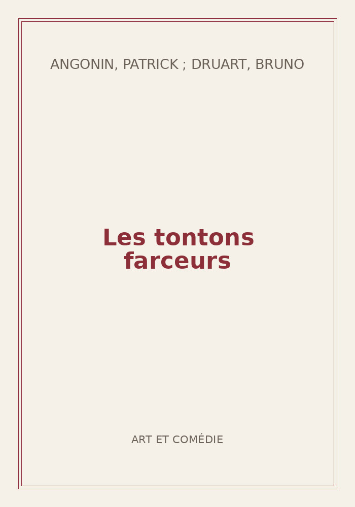 Couverture de « Les tontons farceurs »