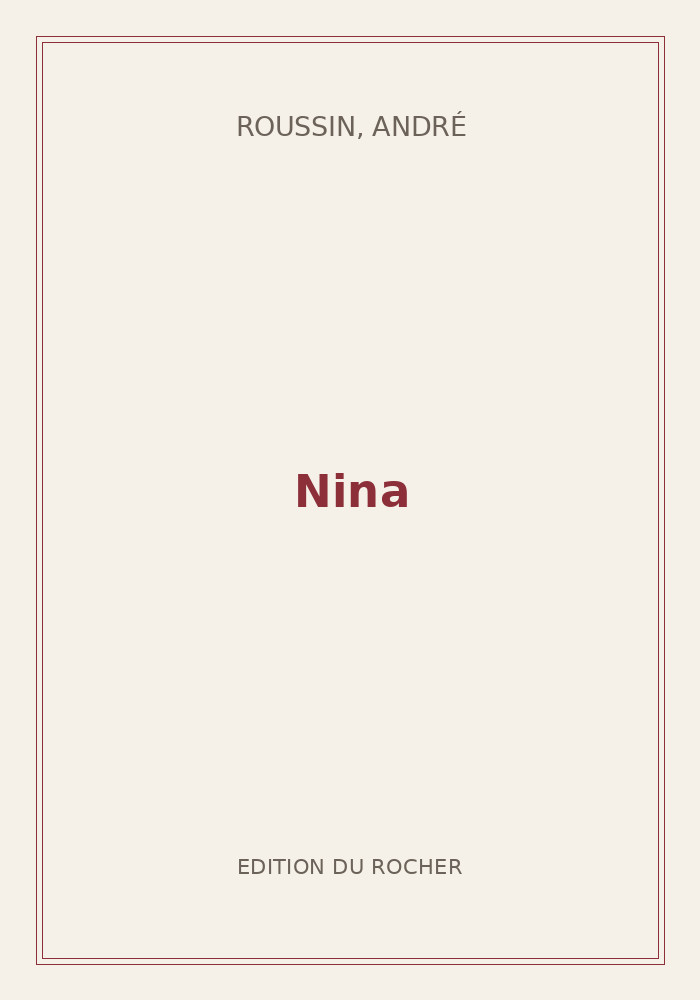 Couverture de « Nina »