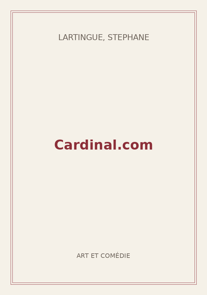 Couverture de « Cardinal.com »