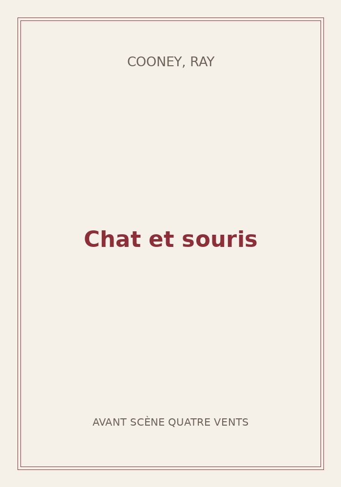 Couverture de « Chat et souris »