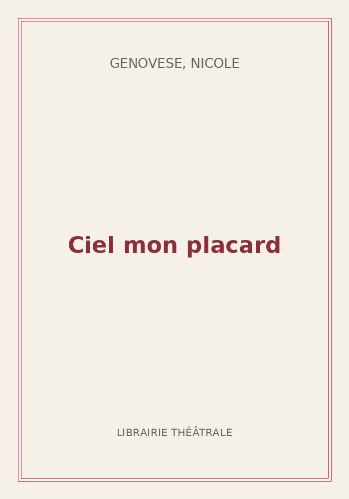 Couverture de « Ciel mon placard »