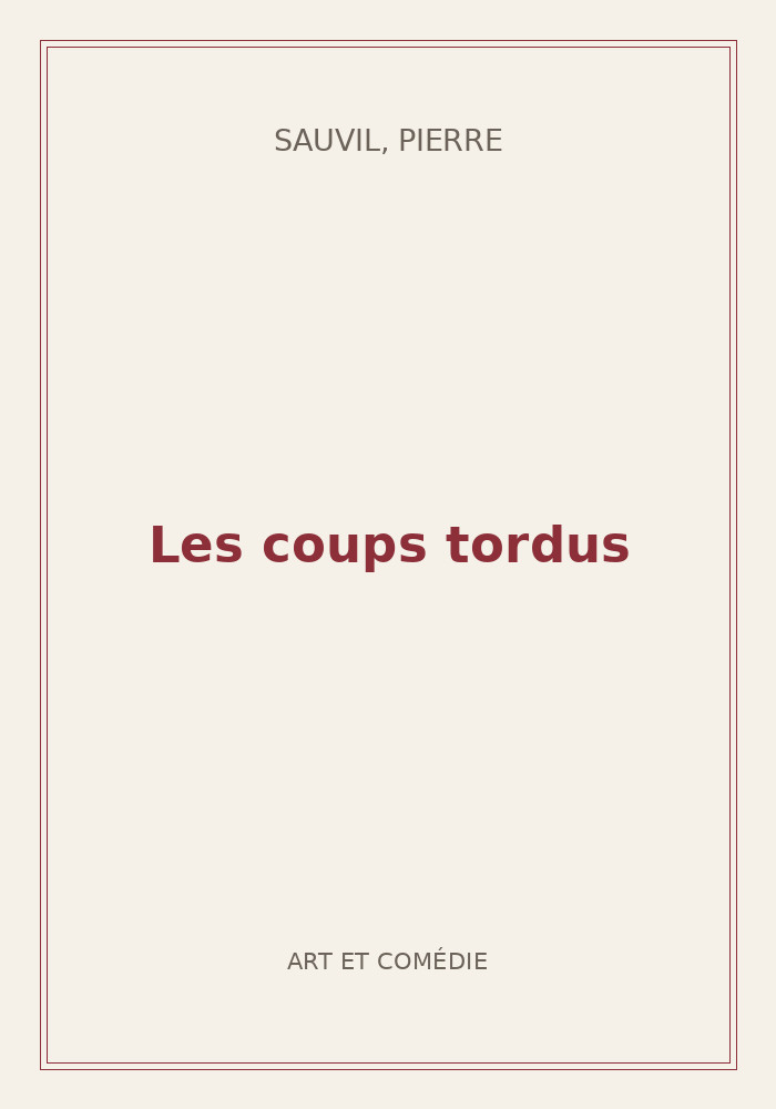 Couverture de « Les coups tordus »