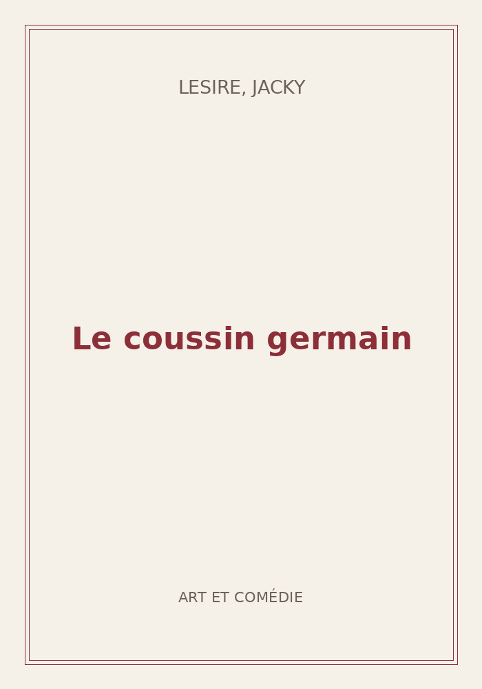 Couverture de « Le coussin germain »