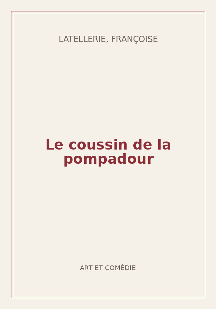Couverture de « Le coussin de la pompadour »