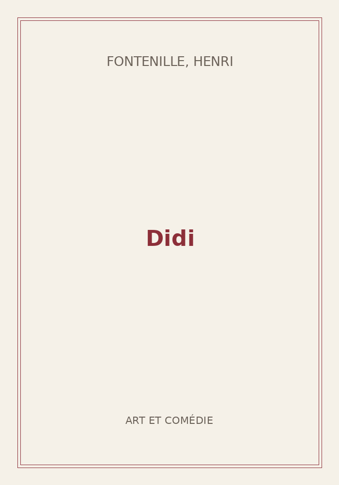 Couverture de « Didi »
