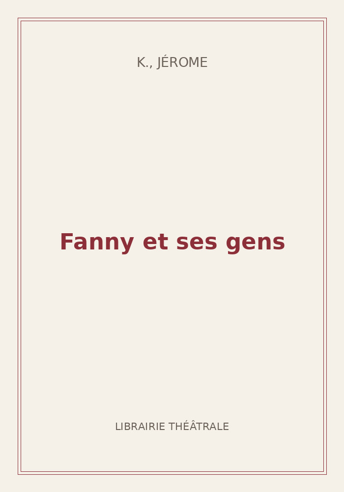 Couverture de « Fanny et ses gens »