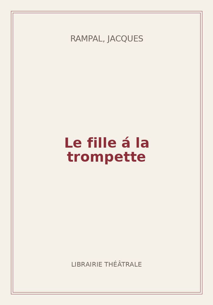 Couverture de « Le fille á la trompette »
