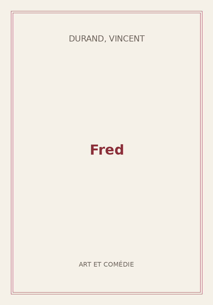 Couverture de « Fred »
