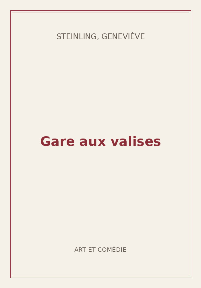 Couverture de « Gare aux valises »