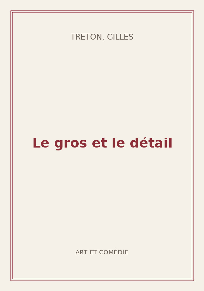 Couverture de « Le gros et le détail »