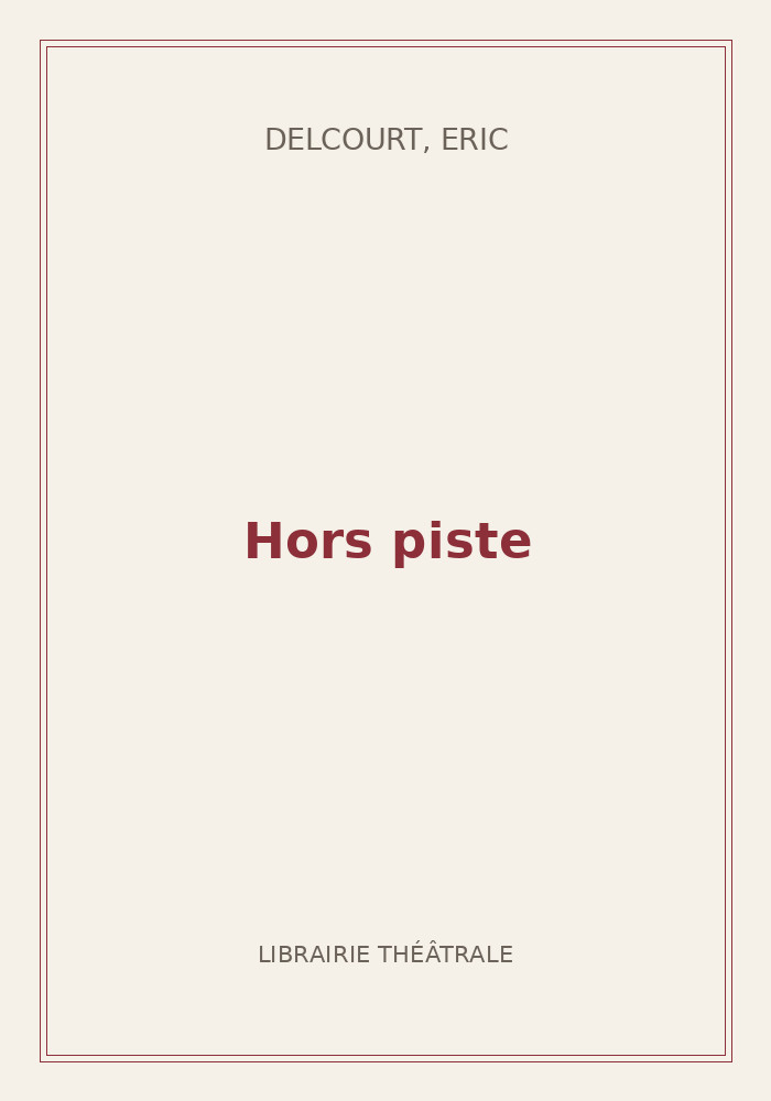Couverture de « Hors piste »
