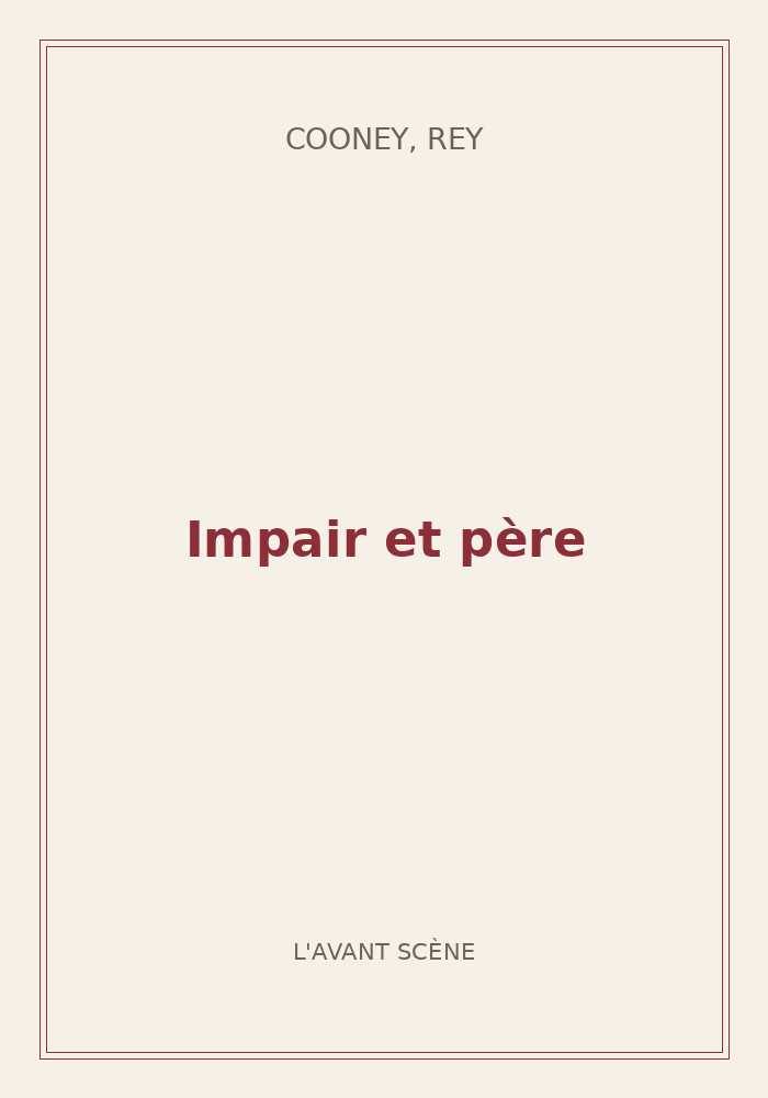Couverture de « Impair et père »