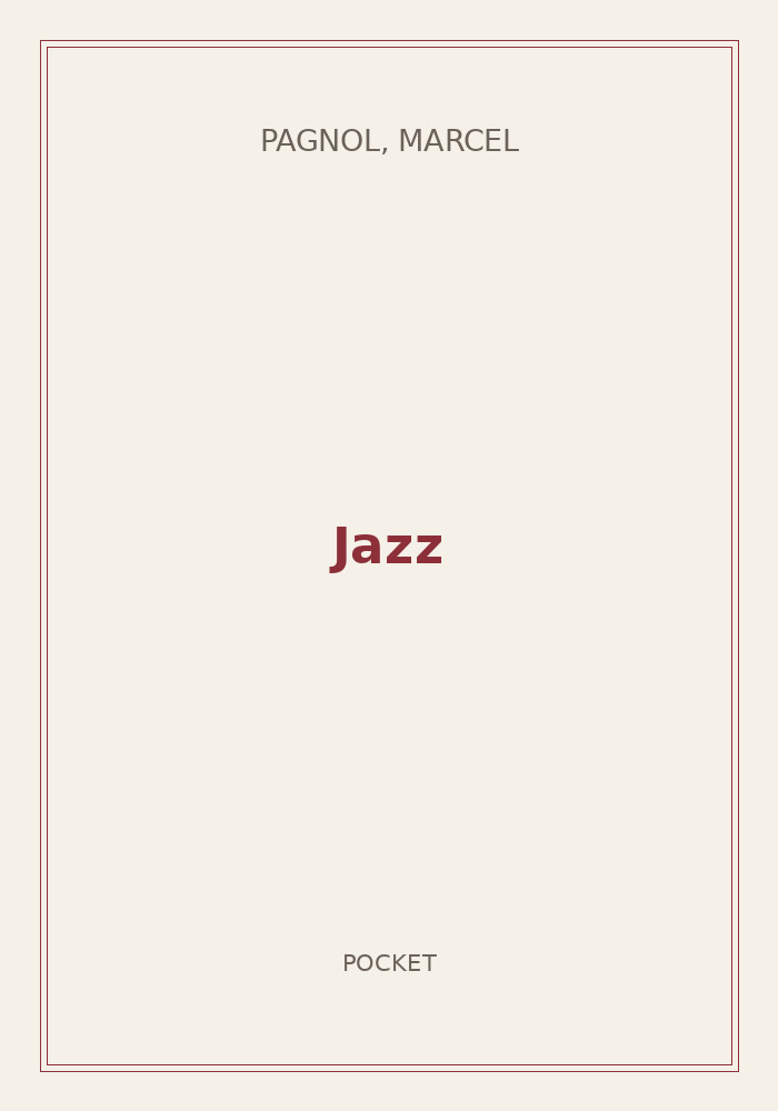 Couverture de « Jazz »