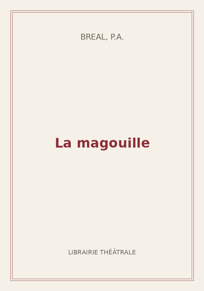 Couverture de « La magouille »