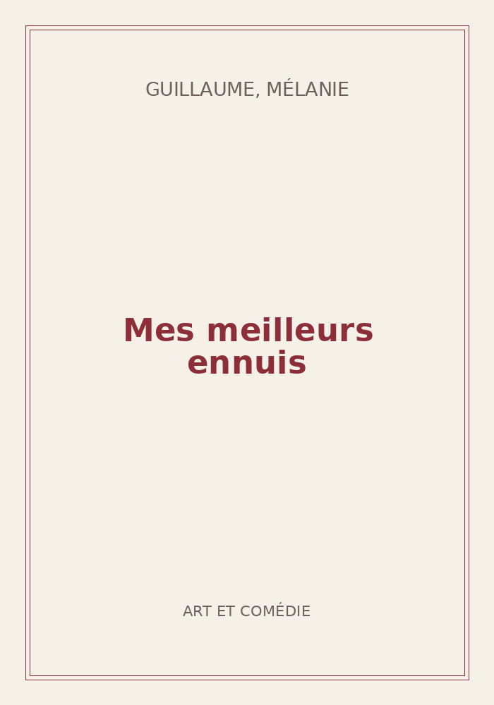 Couverture de « Mes meilleurs ennuis »