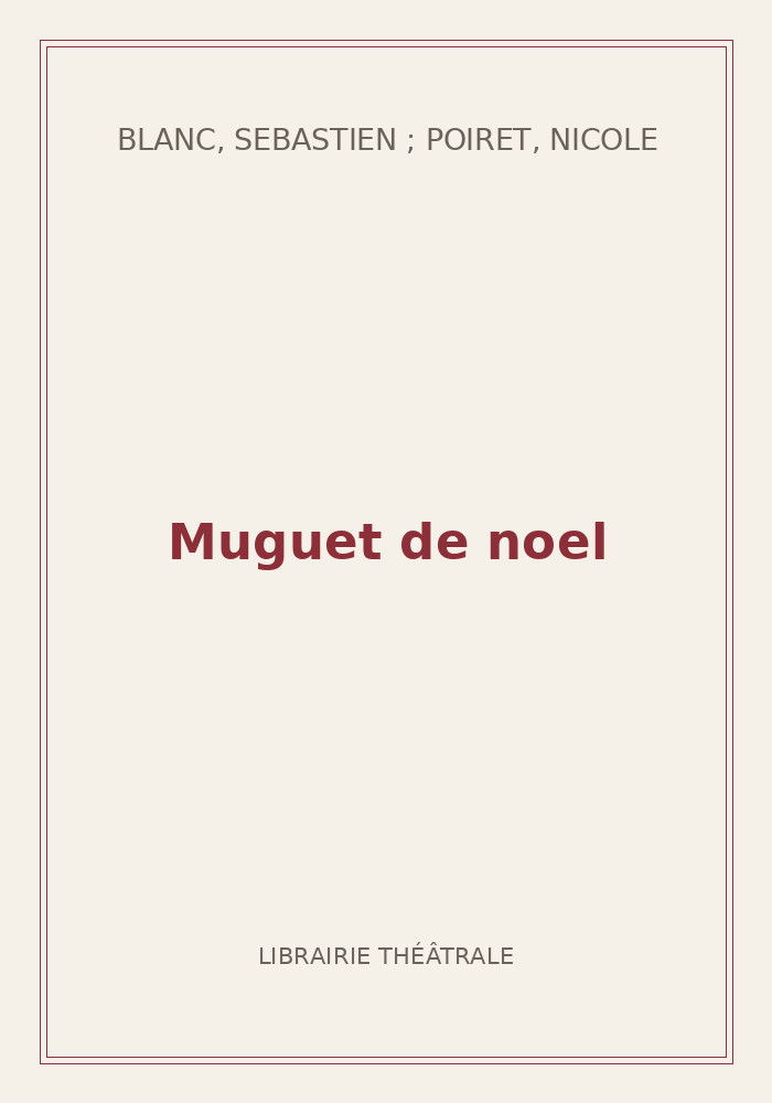 Couverture de « Muguet de noel »
