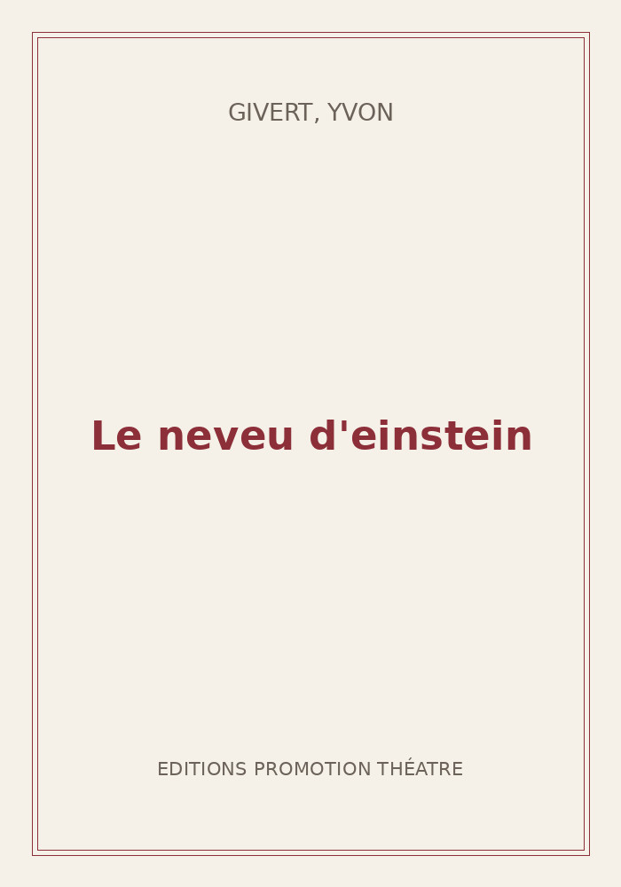 Couverture de « Le neveu d'einstein »