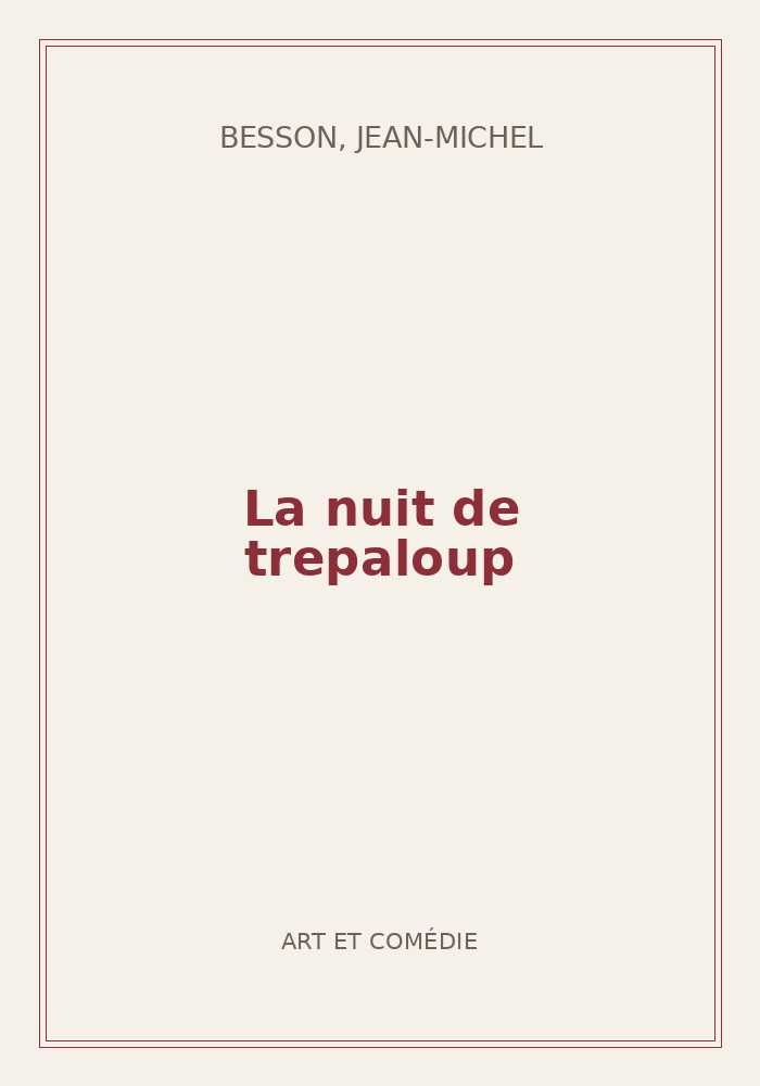 Couverture de « La nuit de trepaloup »