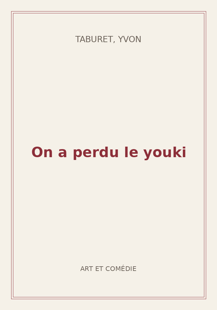 Couverture de « On a perdu le youki »
