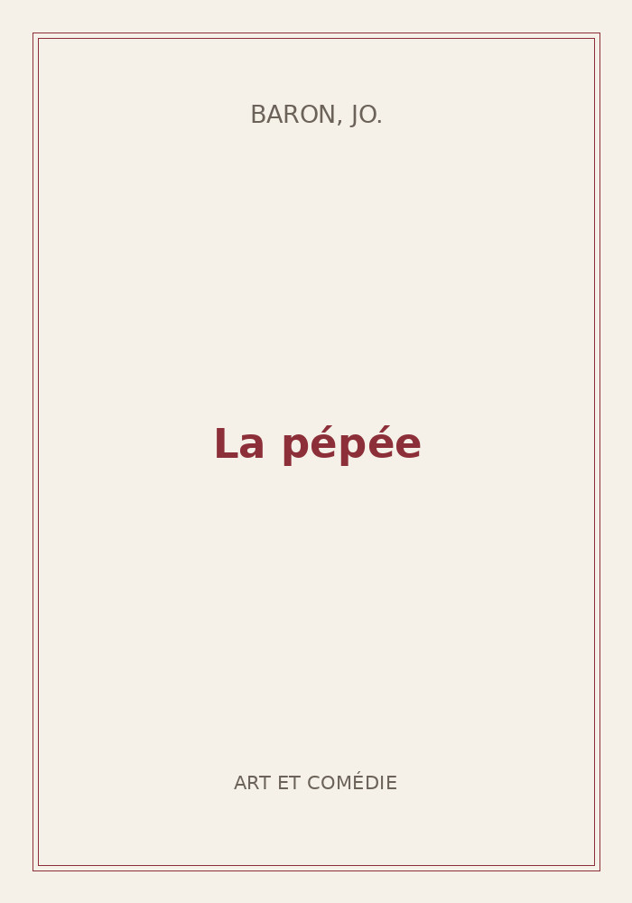 Couverture de « La pépée »