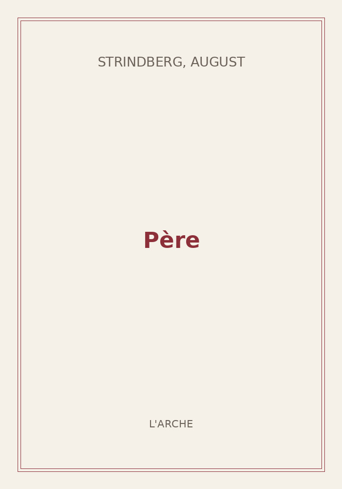 Couverture de « Père »