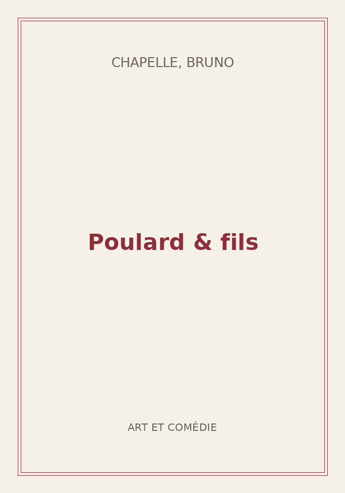 Couverture de « Poulard & fils »