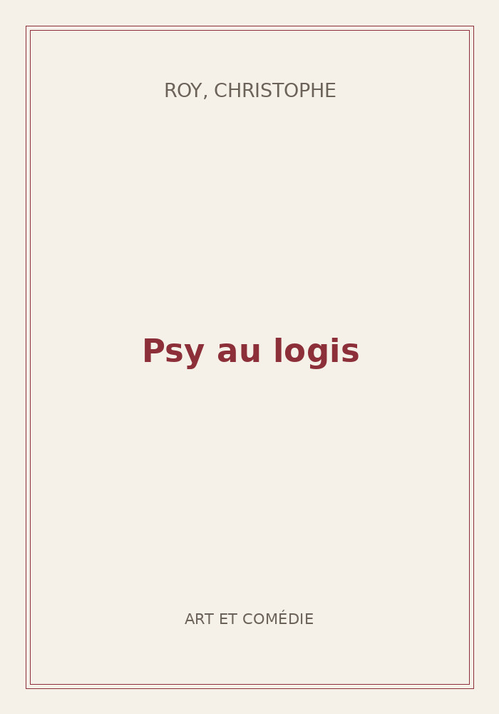 Couverture de « Psy au logis »