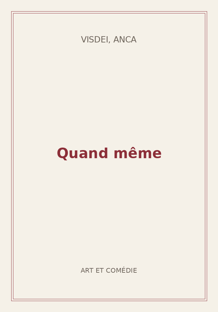 Couverture de « Quand même »