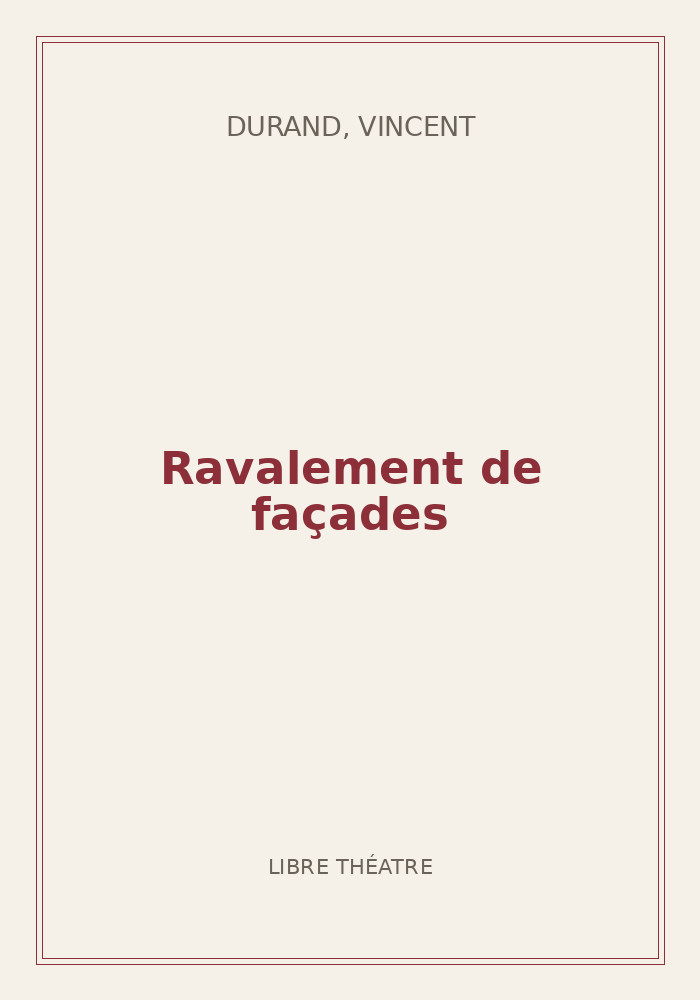 Couverture de « Ravalement de façades »
