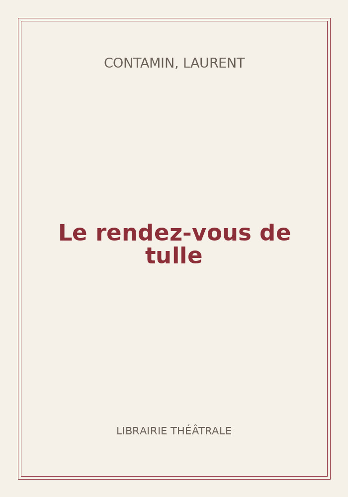 Couverture de « Le rendez-vous de tulle »