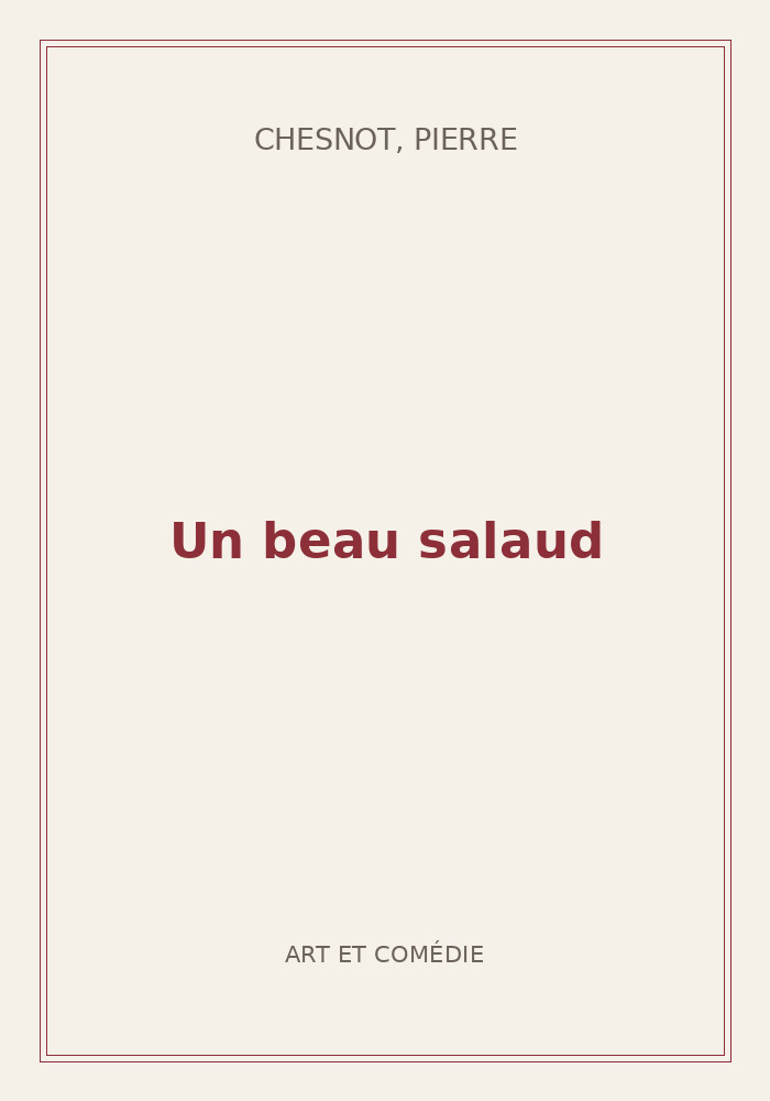 Couverture de « Un beau salaud »