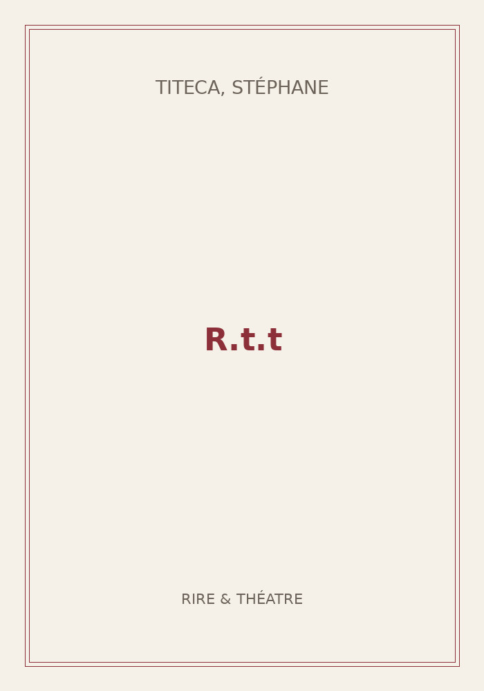 Couverture de « R.t.t »
