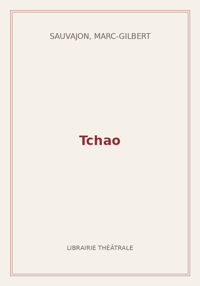 Couverture de « Tchao »