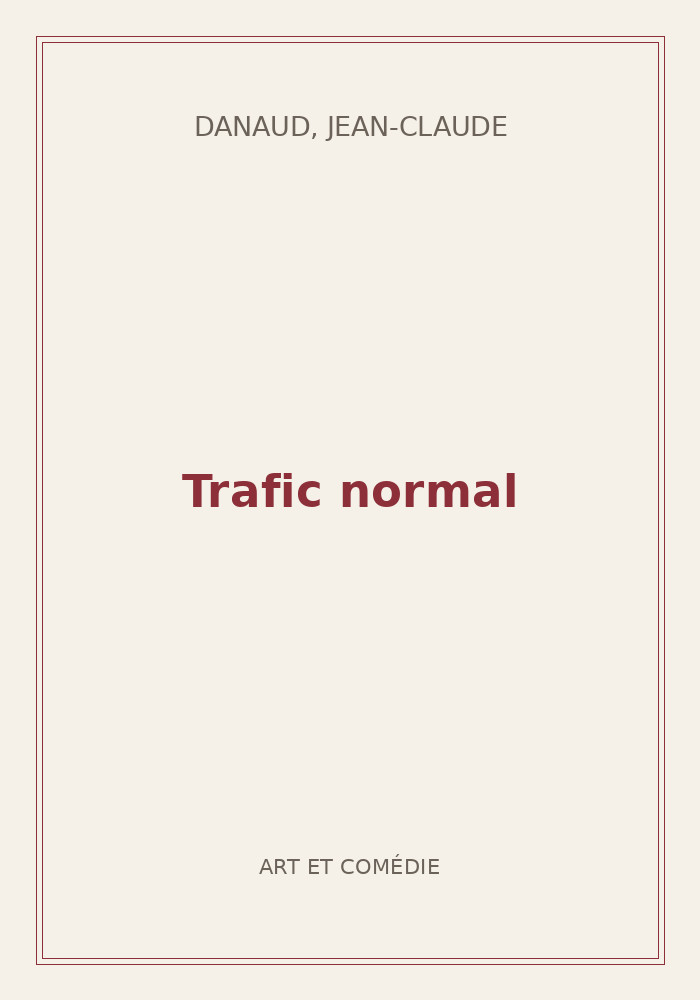 Couverture de « Trafic normal »