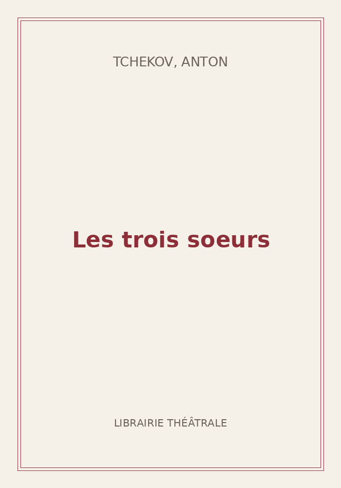 Couverture de « Les trois soeurs »