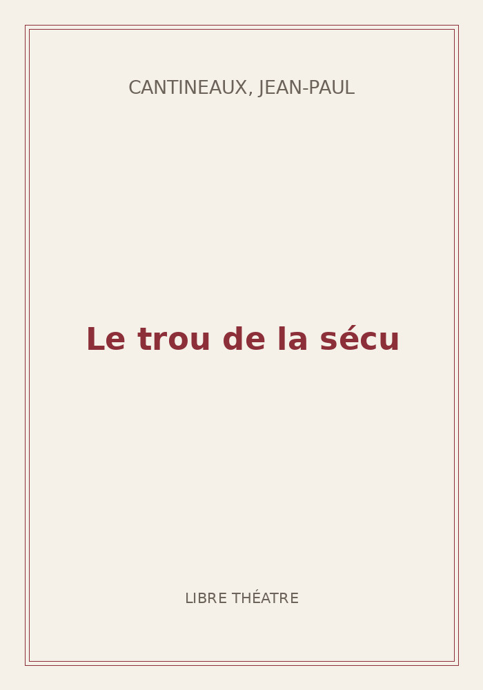 Couverture de « Le trou de la sécu »