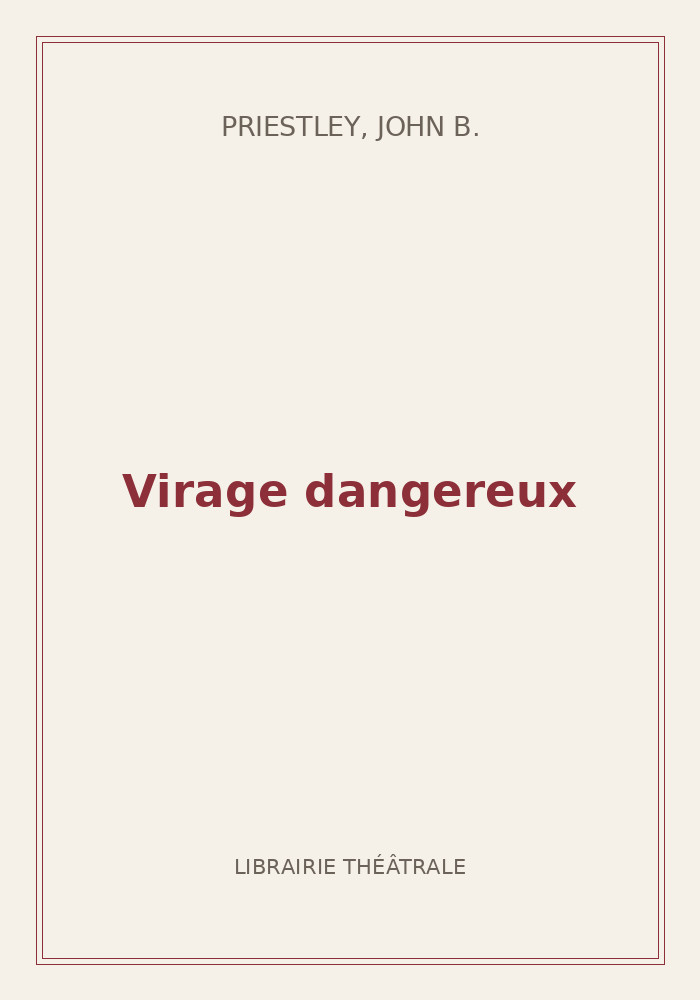Couverture de « Virage dangereux »