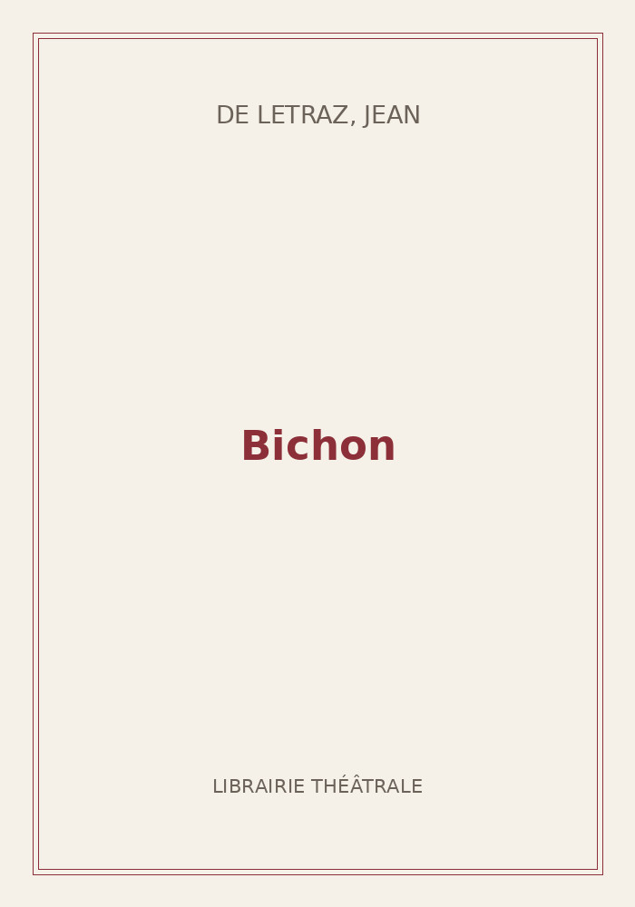 Couverture de « Bichon »